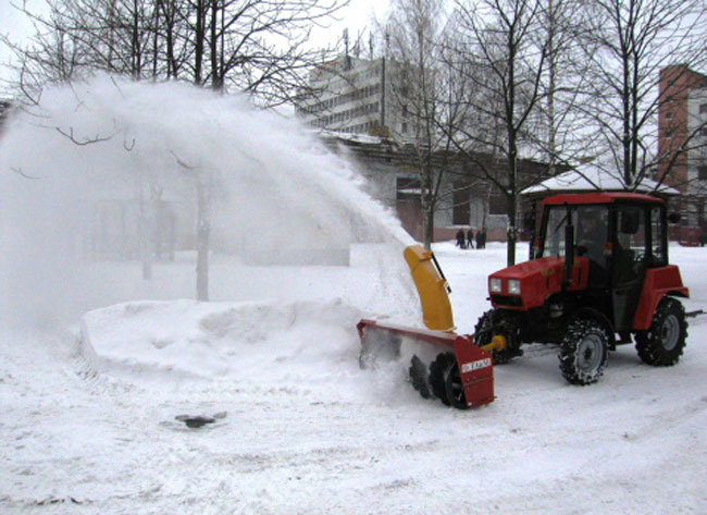 Снегоочиститель тракторный шнекороторный СТ-1500 - купить на трактор МТЗ