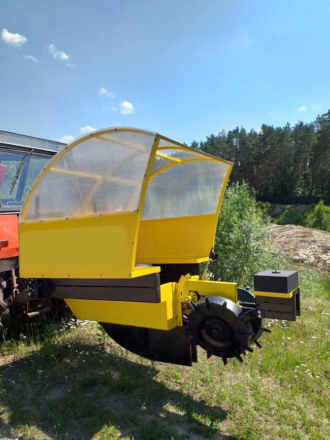 Сеялка лесная ОТ-1 - купить на трактор МТЗ
