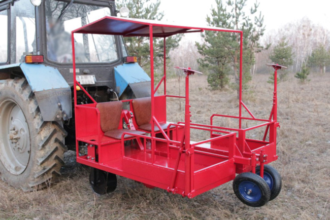 Устройство для посадки саженцев УПС-1 М - купить на трактор МТЗ