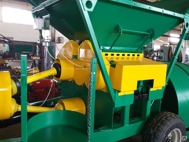 Плющилка влажного зерна ПВЗ-30 - купить на трактор МТЗ