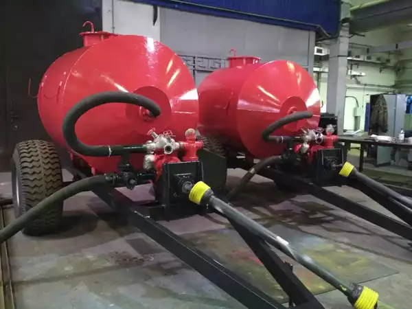 Машины для пожаротушения БПГ-1У и БПК-1У