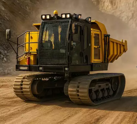 Гусеничный самосвал модели ТЛП-4М-033 