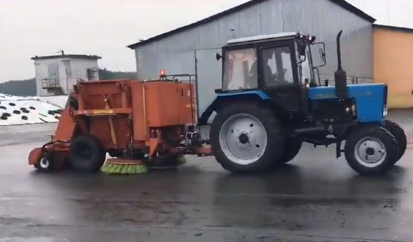 Машина подметальная МП-2,5М к трактору МТЗ-80/82