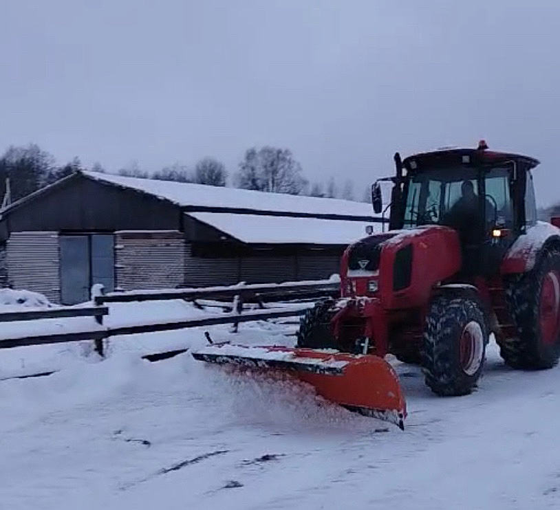 Отвал снежный ОСП-3.1 к трактору МТЗ - 2022.3
