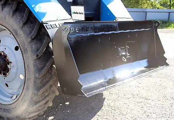 Отвал Кремень ОК2000 на заднюю навеску трактора (с буксировочной петлёй)