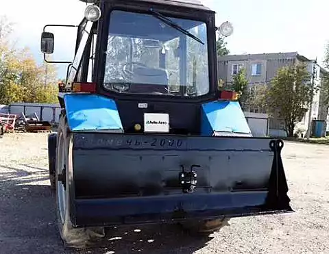 Отвал Кремень ОК2000 на заднюю навеску трактора (с буксировочной петлёй)