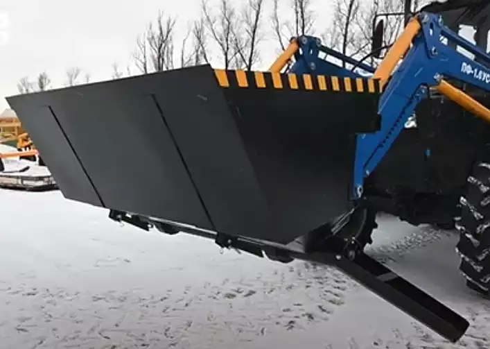 Ковш для раздачи кормов ККН-1,2 на погрузчик КУН МТЗ