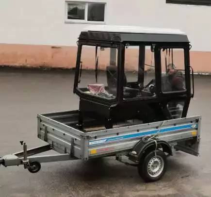 Кабина унифицированная для с/х тракторов МТЗ 1221 (с сиденьем, отопителем и щитком),  НОВАЯ