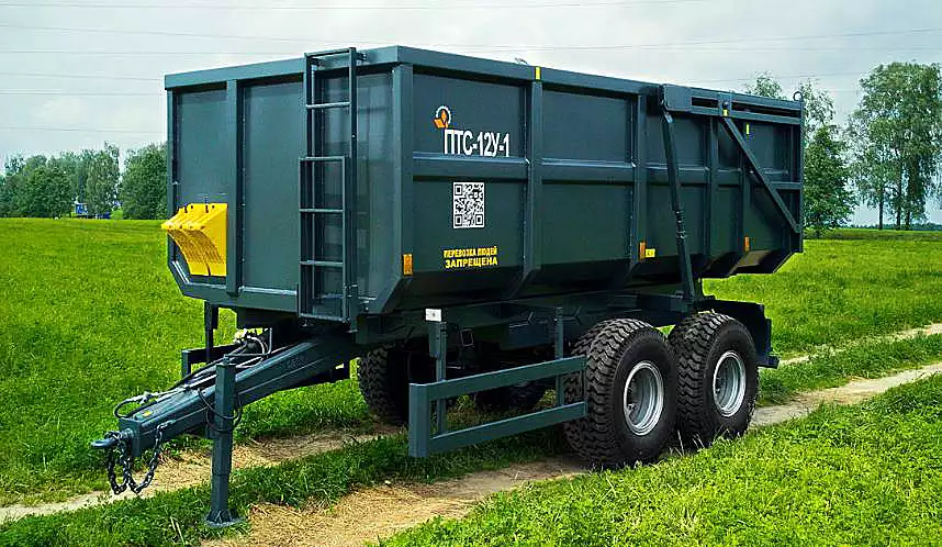 Полуприцеп тракторный самосвальный ПТС-12У/ПТС-12У-1