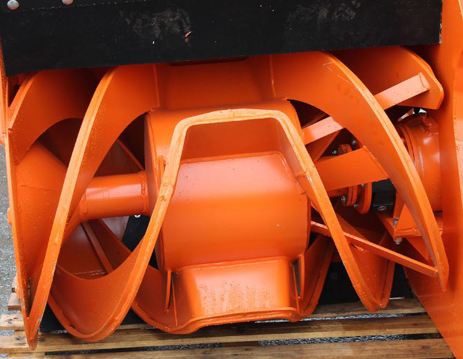 Снегоуборочная машина Су 2.1 ОМ "Чистая Работа" с  трубой телескопом для погрузки в транспортное средство