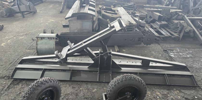 Отвал коммунальный сменный гидроповоротный 