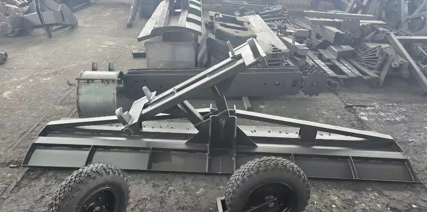 Отвал коммунальный сменный механический поворот  на погрузчик (КУН) МТЗ -1221/1025/1523 под еврорамку , ширина 3 м.