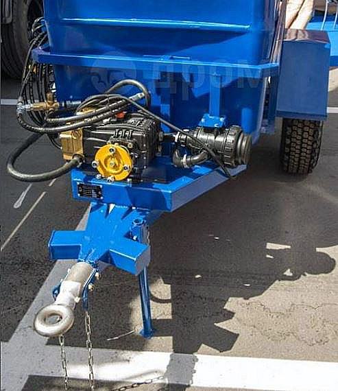 Прицеп к трактору ПККД-20 с поливомоечным оборудованием высокого давления