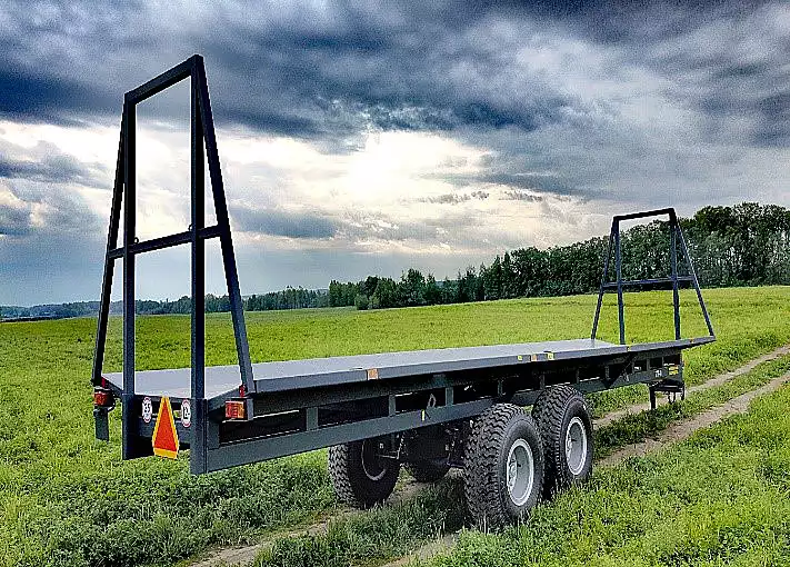 Тележка сельскохозяйственная для перевозки рулонов ТПР-10