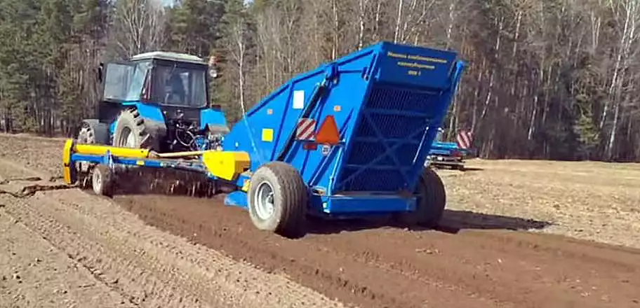 Машина камнеуборочная комбинированная ККМ-1