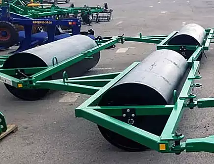 Водоналивной каток сцепка х3 (прицепной болотный) ВК-1026/1.75х3