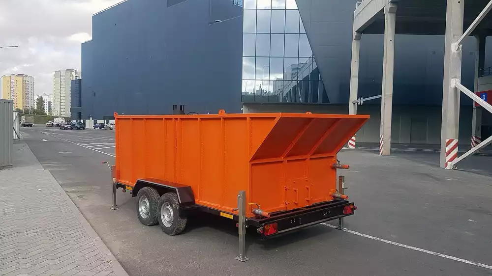 Прицепная снегоплавильная установка  Горыныч Д-10-2