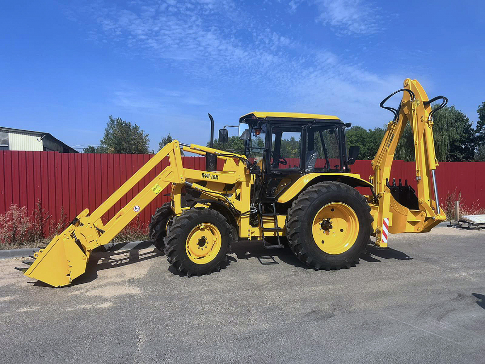 Экскаватор - погрузчик универсальный модели ЭО-2626С-1 на базе трактора "Беларус-92П"