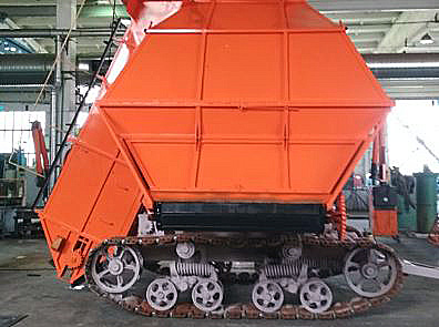 Машина для уборки фрезерного торфа МТФ-43А-МГ