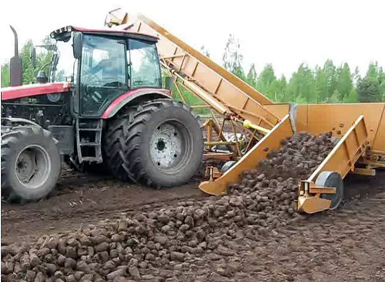 Погрузчик кускового торфа КТП-1