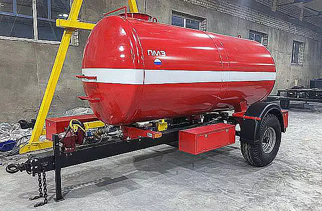 Полуприцеп цистерна для тушения пожаров 4м3