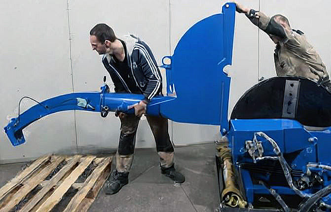 Измельчитель дерева BX-92RF