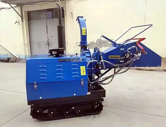 Измельчитель веток и древесины DH-50 на гусеничном ходу