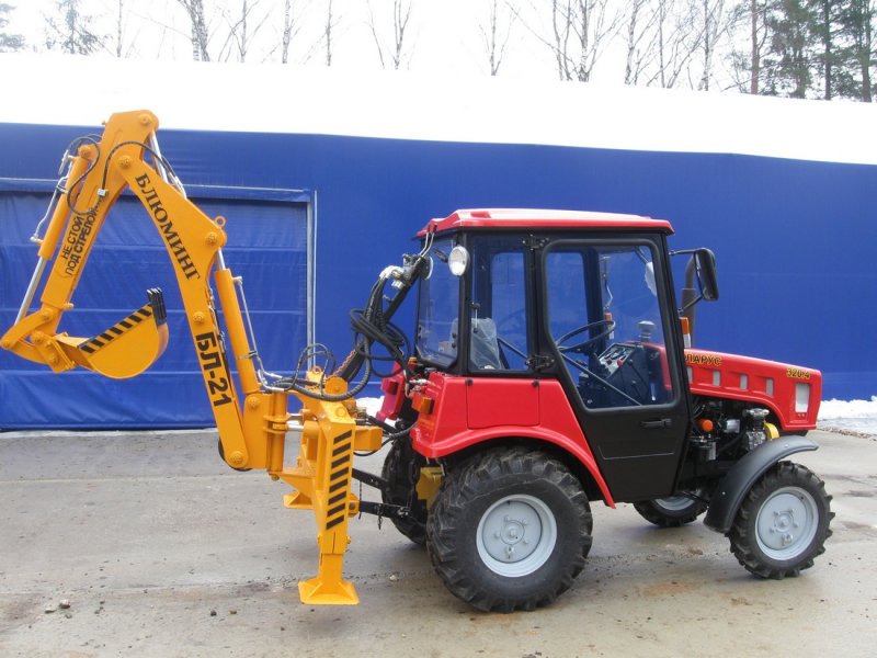 Мини-экскаватор навесной БЛ-21-320