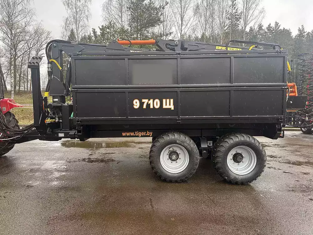 Полуприцеп - щеповоз  тракторный, самосвальный ,  с гидроманипулятором