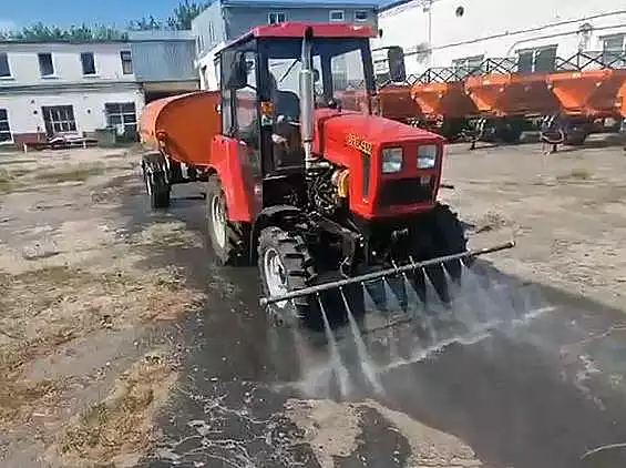 Полуприцеп тракторный ОПМ-3,5(ВД) с гидроплугом и мойкой высокого давления