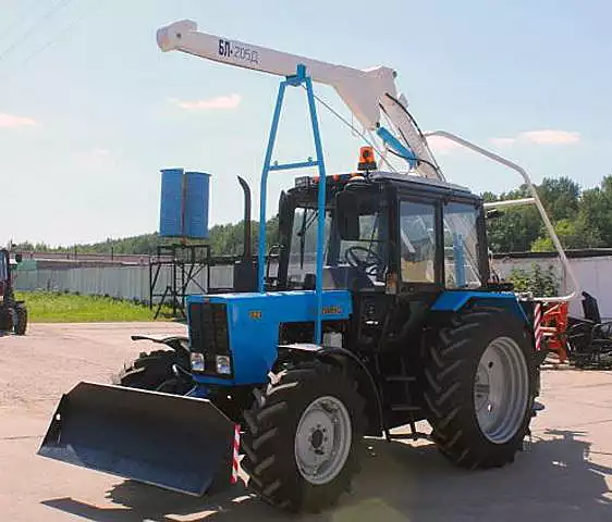 Буровая машина БМ-205Д (БМ-205В) на базе трактора МТЗ 82