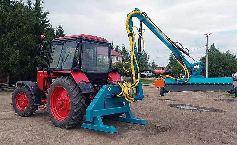 Косилка манипуляторная  с мульчерной головкой Н -1,25м. на трактор МТЗ-82.1