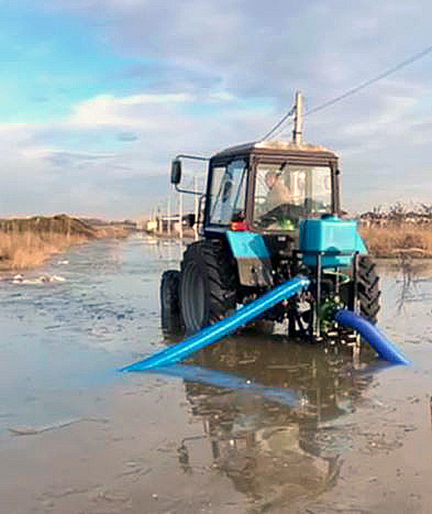 Насос водяной Rovatti TЗ – 80АЕ  с приводом от вала отбора мощности трактора МТЗ-82.1
