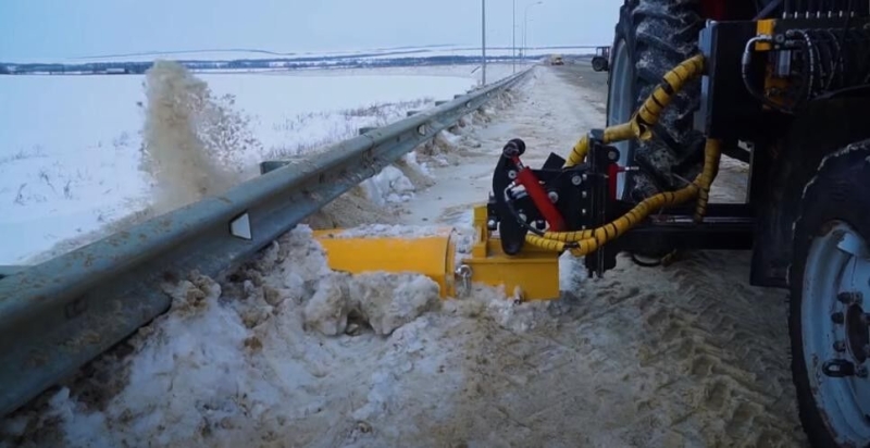 Винтовая фреза для дорожных обочин