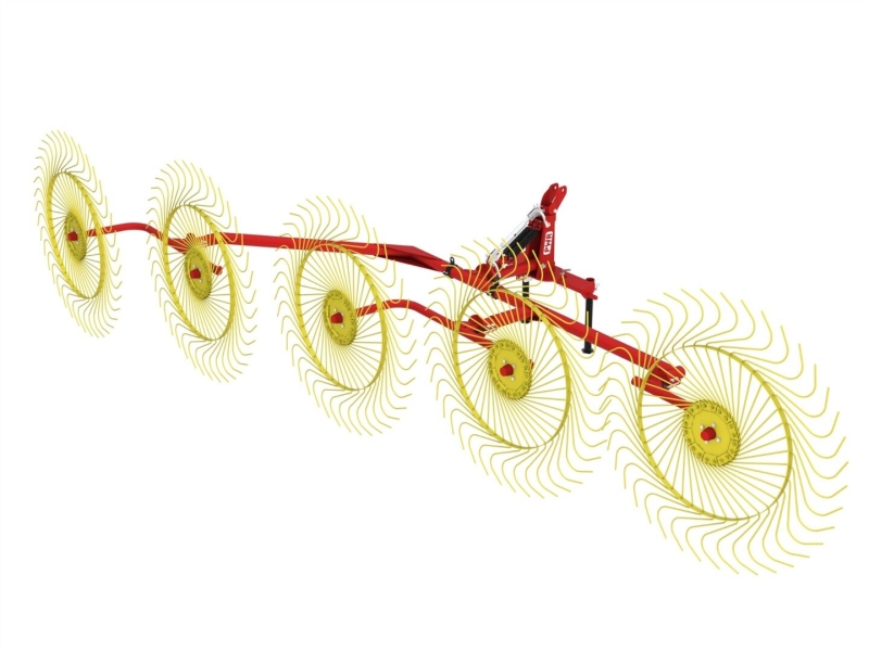 Грабли-ворошилки колесно-пальцевые HARVEST PWR 5