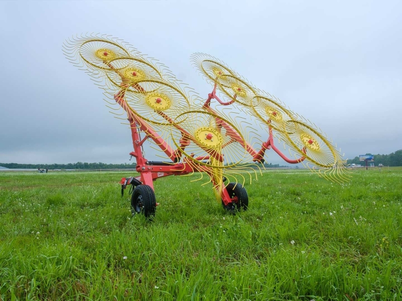 Грабли-ворошилки колесно-пальцевые HARVEST SWR 9