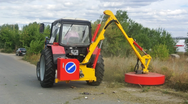 Навесной манипулятор «Стриж» на задней навеске