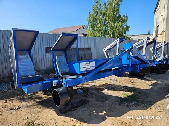 Сажалка (лесопосадочная машина на трактор) для посадки саженцев саксаула АЛП-4С