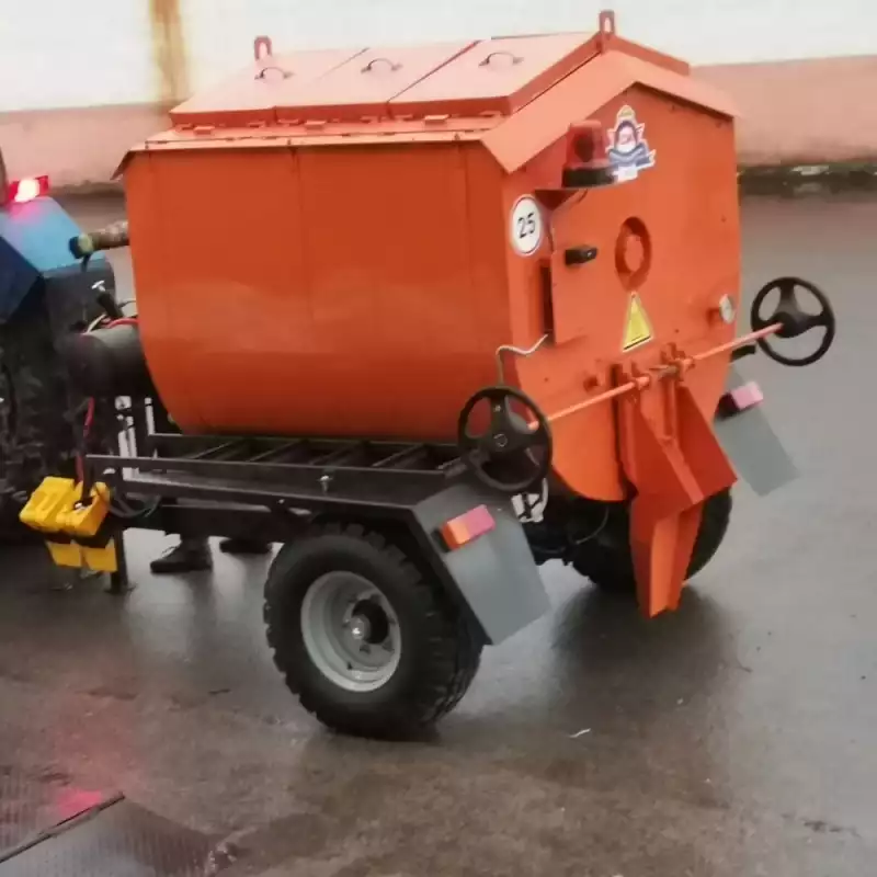 Полуприцеп тракторный модели РЦА-3,5 ( Рециклер асфальтобетона)