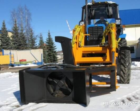 Снегоочиститель роторный на Кун Мтз