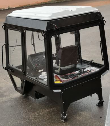 Кабина унифицированная для с/х тракторов МТЗ 1221 (с сиденьем, отопителем и щитком),  НОВАЯ