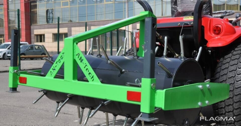 Аэратор навесной водоналивной на мини трактор