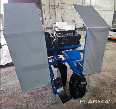 Сажалка лесная универсальная СЛУ-1 (лесопосадочная машина на МТЗ)