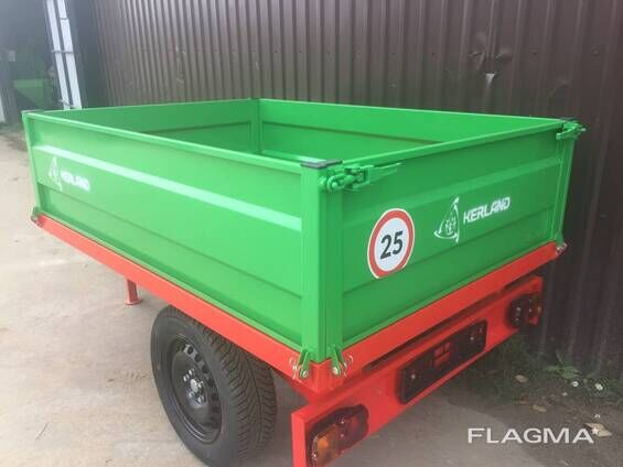 Полуприцеп малогабаритный тракторный МТЗ-320 с ПСМ самосвальный (1.5 т)