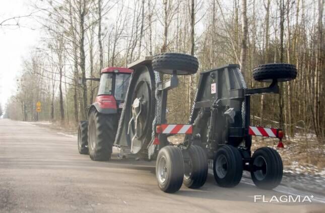 Косилка измельчитель широкозахватная аэродромная KPR500