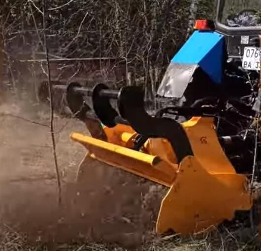 Мульчер HM1-1600 c подвижными или фиксированными молотками