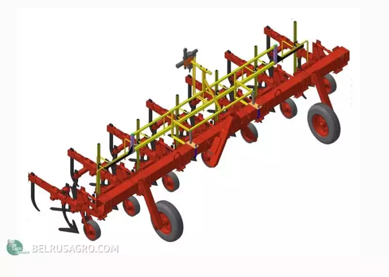 Культиватор навесной для междурядной обработки почвы КРН-4,2 (с устройством КАСС)