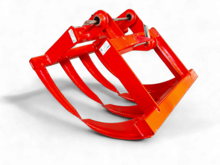 Когти вилы 4 зубов Нового образца (пара) усиленные «Орлиный коготь» для грейферного погрузчика ПЭ-Ф-1БМ, ПЭФ