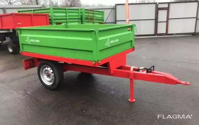 Полуприцеп малогабаритный тракторный МТЗ-320 с ПСМ самосвальный (1.5 т)