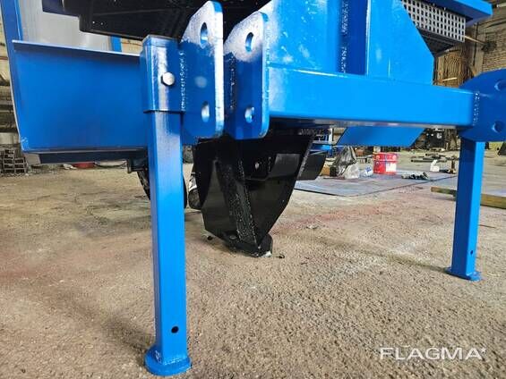 Сажалка лесная универсальная СЛУ-1 (лесопосадочная машина на МТЗ)